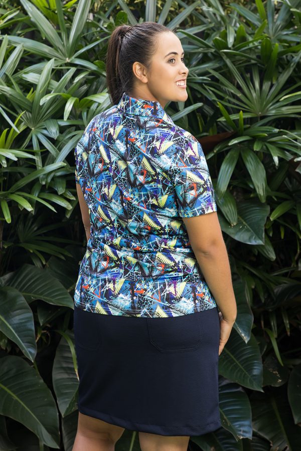 Short Sleeve: Timezone: FS05 - Womens Plus Size Golf Clothing - robbiebrown